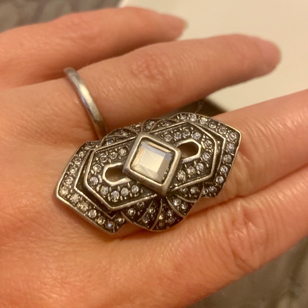 Forever 21 Silver Statement Ring
